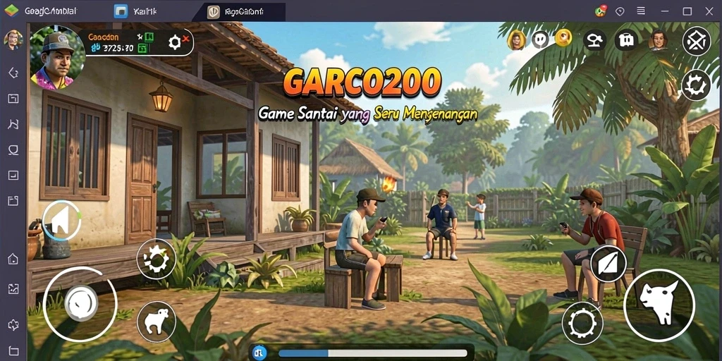 Tampilan gameplay seru dan menarik dari GARCO200.