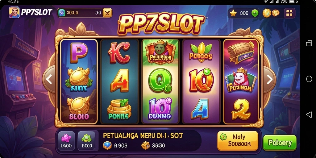 Tampilan menarik dari gameplay PP7SLOT dengan elemen petualangan yang mengasyikkan.