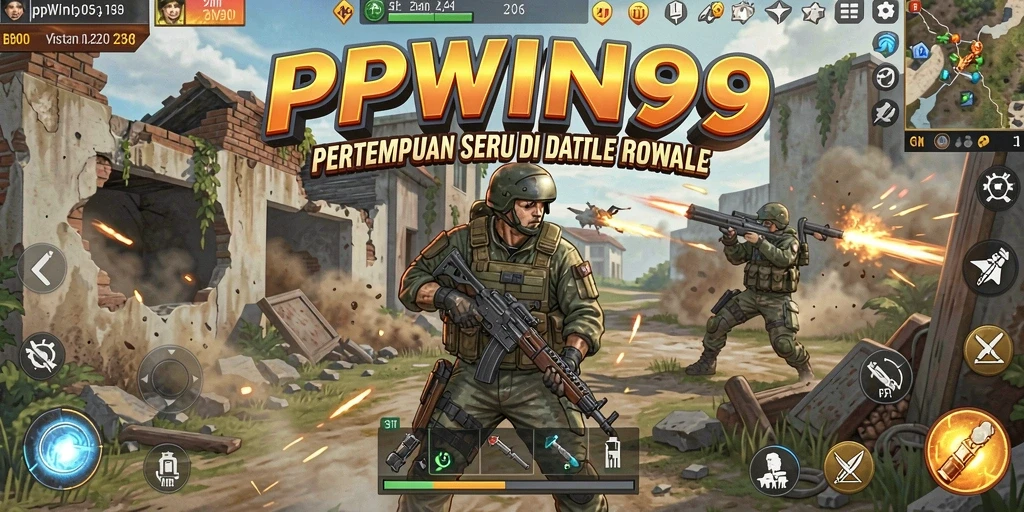 Gameplay menarik dalam pertempuran Battle Royale PPWIN99.