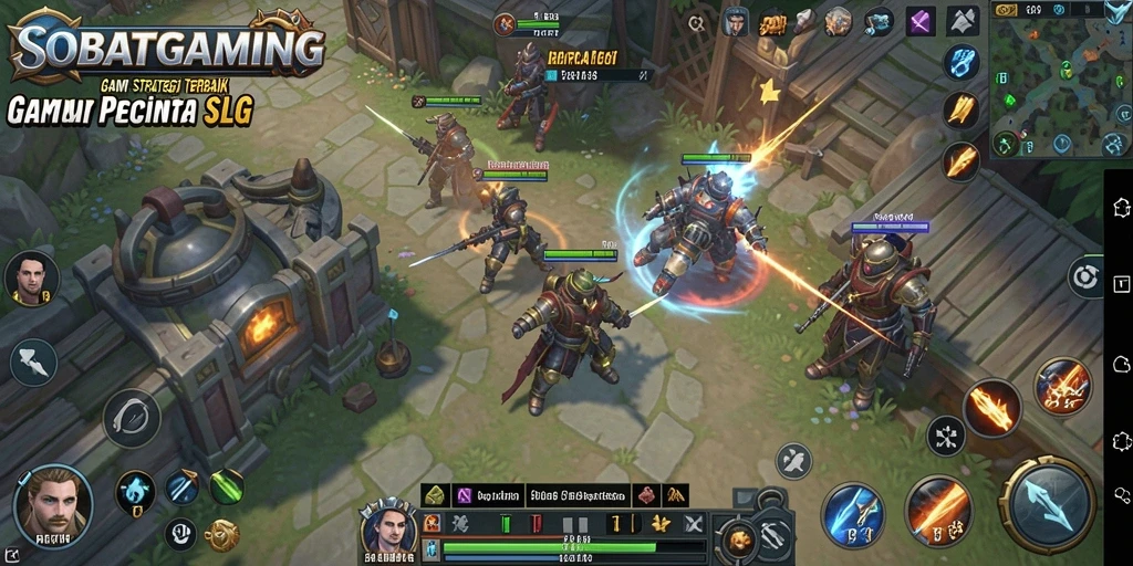 Tampilan gameplay SOBATGAMING yang menarik dan dinamis.