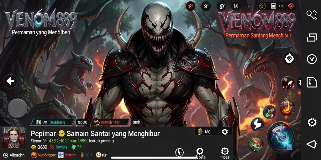 Tangkapan layar gameplay VENOM889 menampilkan keseruan bermain Casual.