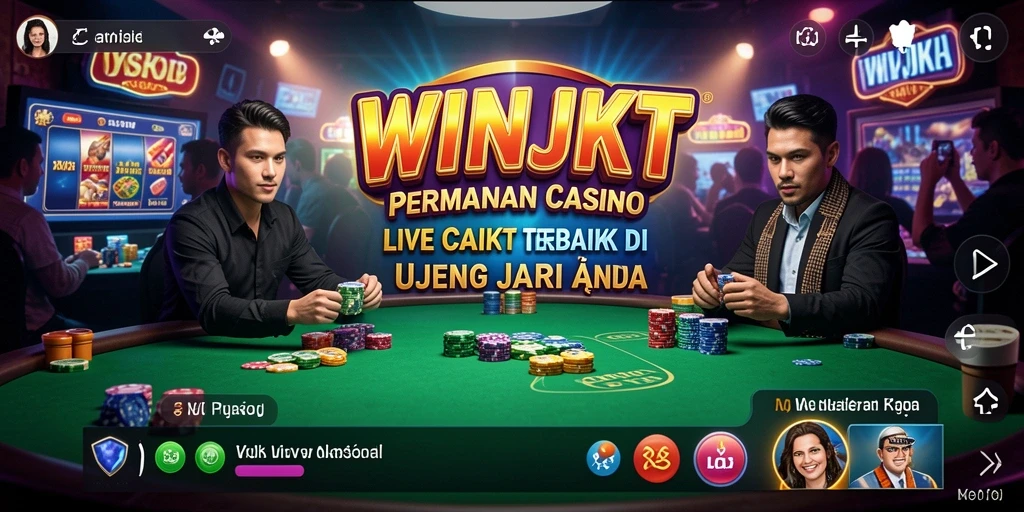Tampilan gameplay Live Casino yang menarik dan interaktif.