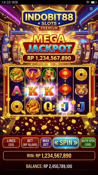 Tampilan beranda indobit88 dengan berbagai kategori aplikasi.